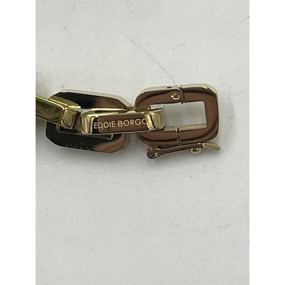 Eddie Borgo 12K Gold Plated Supra Link Polished Collar Chain Necklace New - Picture 9 of 9